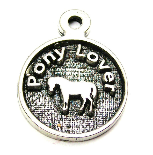 Pony Lover Genuine American Pewter Charm