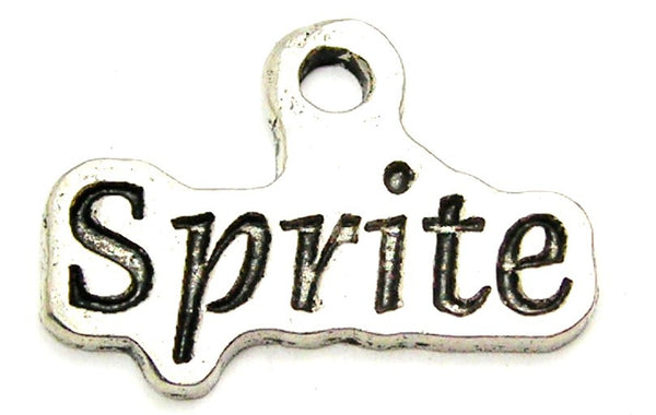 Sprite Genuine American Pewter Charm