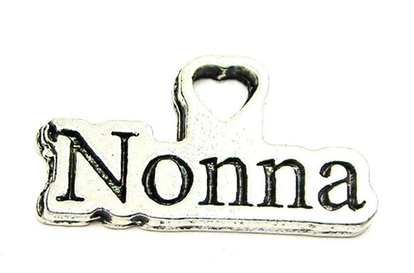 Nonna Italian Grandmother Genuine American Pewter Charm