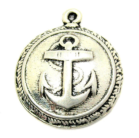 Navy Anchor Genuine American Pewter Charm