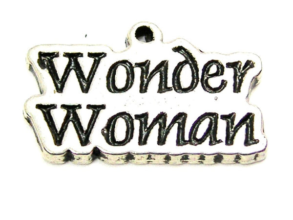 Wonder Woman Genuine American Pewter Charm