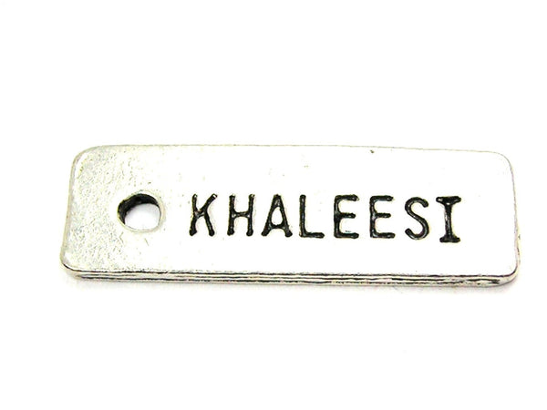 Khaleesi Genuine American Pewter Charm