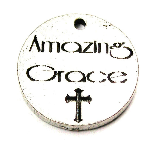 Amazing Grace Genuine American Pewter Charm