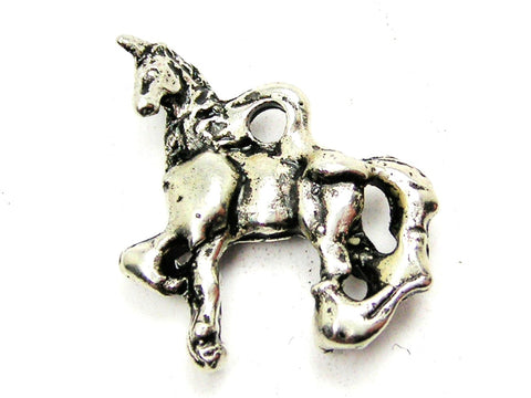 Unicorn Genuine American Pewter Charm