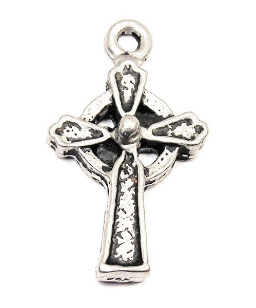 Celtic Cross Genuine American Pewter Charm