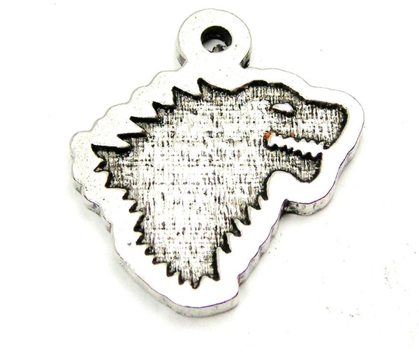 Dire Wolf Genuine American Pewter Charm