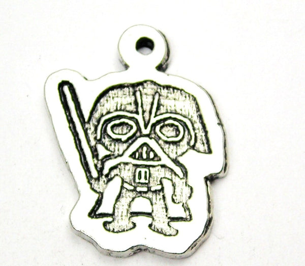 Darth Vader Genuine American Pewter Charm