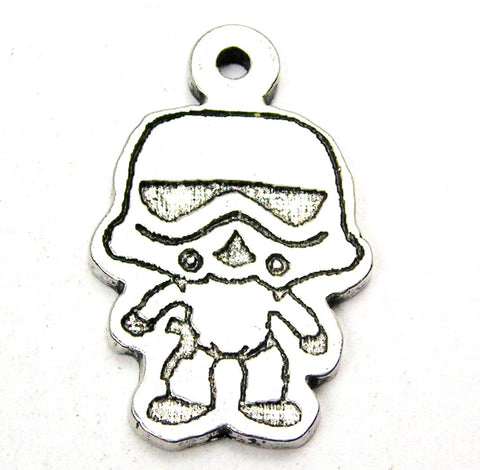 Stormtrooper Genuine American Pewter Charm