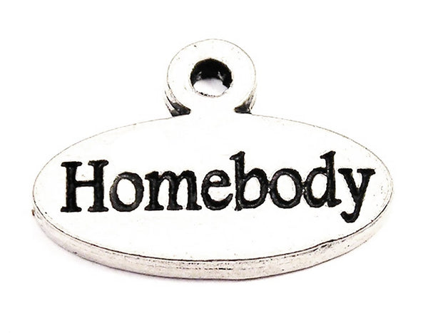 Homebody Genuine American Pewter Charm