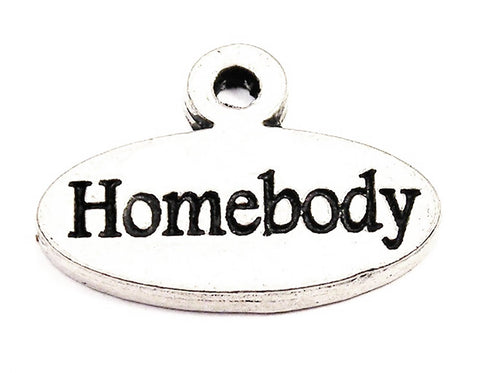 Homebody Genuine American Pewter Charm