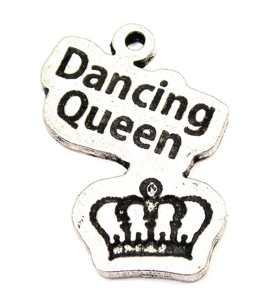 Dancing Queen Genuine American Pewter Charm