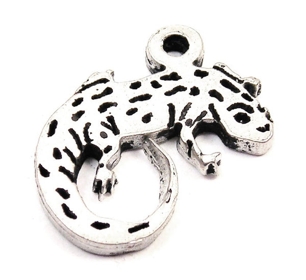 Salamander Genuine American Pewter Charm