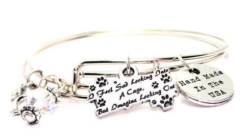 animal adoption bracelet, animal rights bracelet, animal awareness bracelet, dog lover bracelet, dog lover jewelry