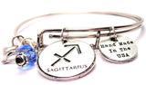 Sagittarius bracelet, Sagittarius bangles, Sagittarius jewelry, zodiac bracelet, zodiac jewelry