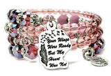 Your Wings Were Ready But My Heart Was Not Multi Wrap Bracelet