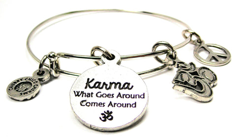 Karma What Goes Around Comes Around Catalog Single Stacker