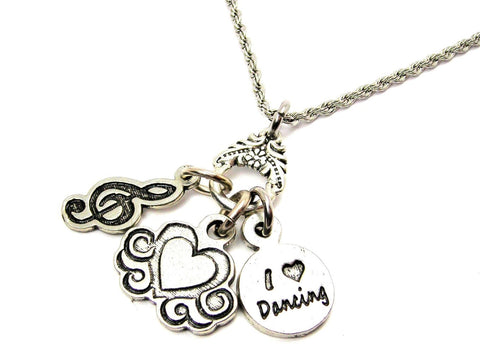 Love Music Dance Catalog Necklace