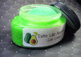 Extra like aguacate con limon body sugar scrub with a lime wedge soap embed part of our Latina line