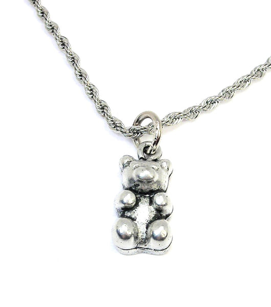 Gummy Bear Single Charm Necklace