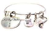 I Play Violin Bangle Bracelet