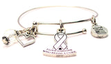 I Love Someone Who Needs A Cure Bangle Bracelet