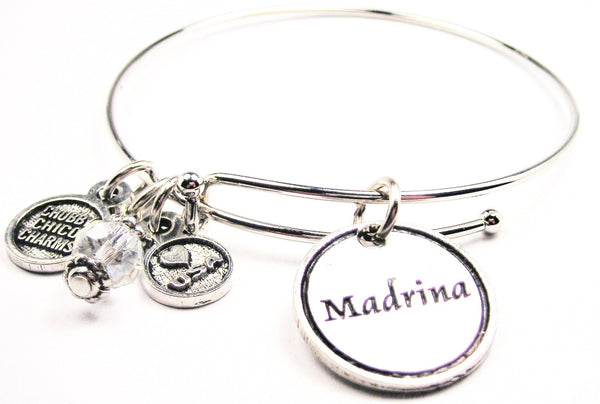 Madrina Godmother Expandable Bangle Bracelet