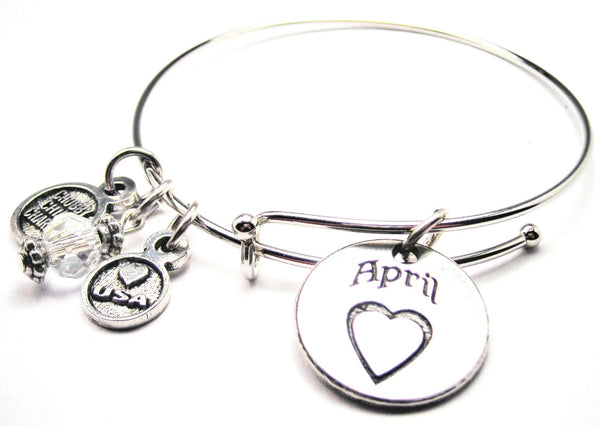 April Bangle Bracelet