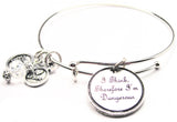 I Think Therefore I'm Dangerous Bangle Bracelet