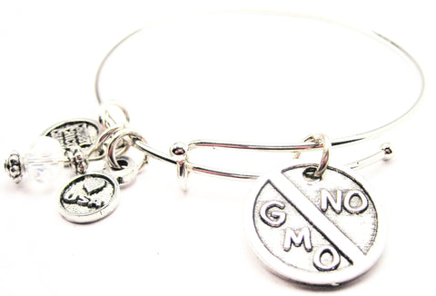 No GMO Expandable Bangle Bracelet