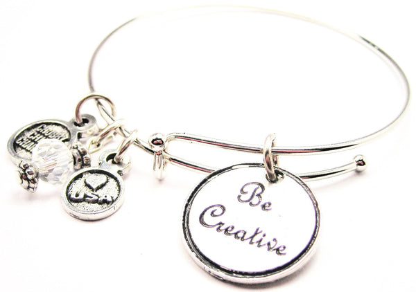 Be Creative Expandable Bangle Bracelet