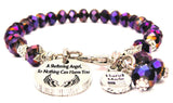 A Sheltering Angel, So Nothing Can Harm You Splash Of Color Crystal Bracelet