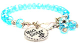 Big Sister Circle Splash Of Color Crystal Bracelet