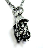 Cowboy Gnome with cowgirl hat   3D  Charm Necklace