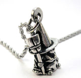 Warty Witch Gnome Single Charm Necklace