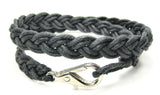 Men's Black Wrap Bracelet