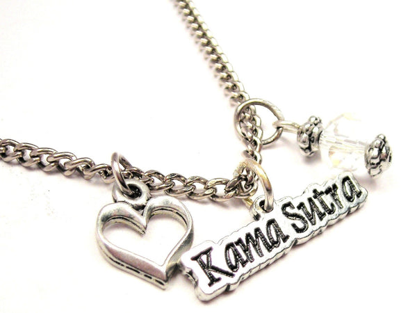 Kama Sutra Necklace with Small Heart