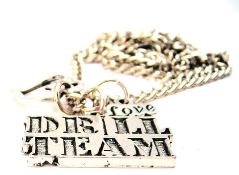 Drill Team Little Love Necklace