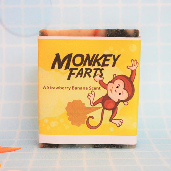 Monkey Farts Hand Made Kid's Soap Collection