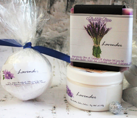 Lavender Holiday Bath Gift Set