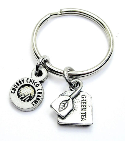 Green Tea Key Chain