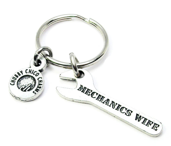 Mechanic's Wife Wrench Key Chain