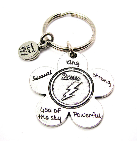 The Zeus Flower Key Chain