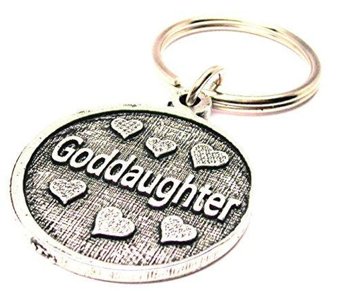 Love Love Love Dog Tag Key Chain