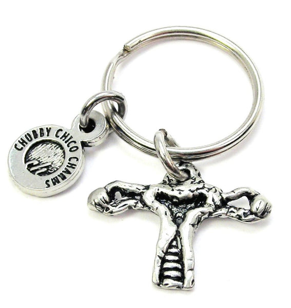 Female Reproductive System Key Chain