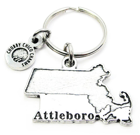 Attleboro Massachusetts Key Chain