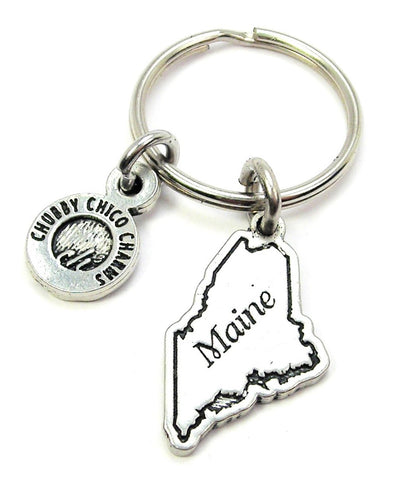 Maine Key Chain