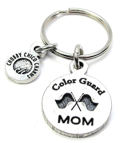 Color Guard Mom Key Chain