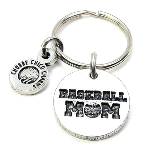 Baseball Mom Key Chain