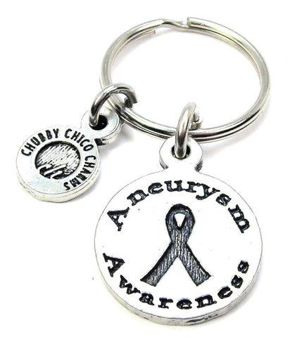 Aneurysm Awareness Key Chain