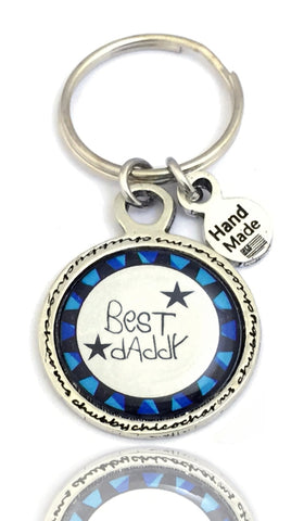 Best Daddy Framed Resin Key Chain